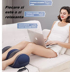 Aparat de masaj Shiatsu Master Pro 4 în 1, 4 zone, telecomandă
