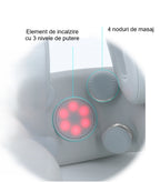ZenNeck Pro- Perna de călătorie și masaj cervical cu Bluetooth